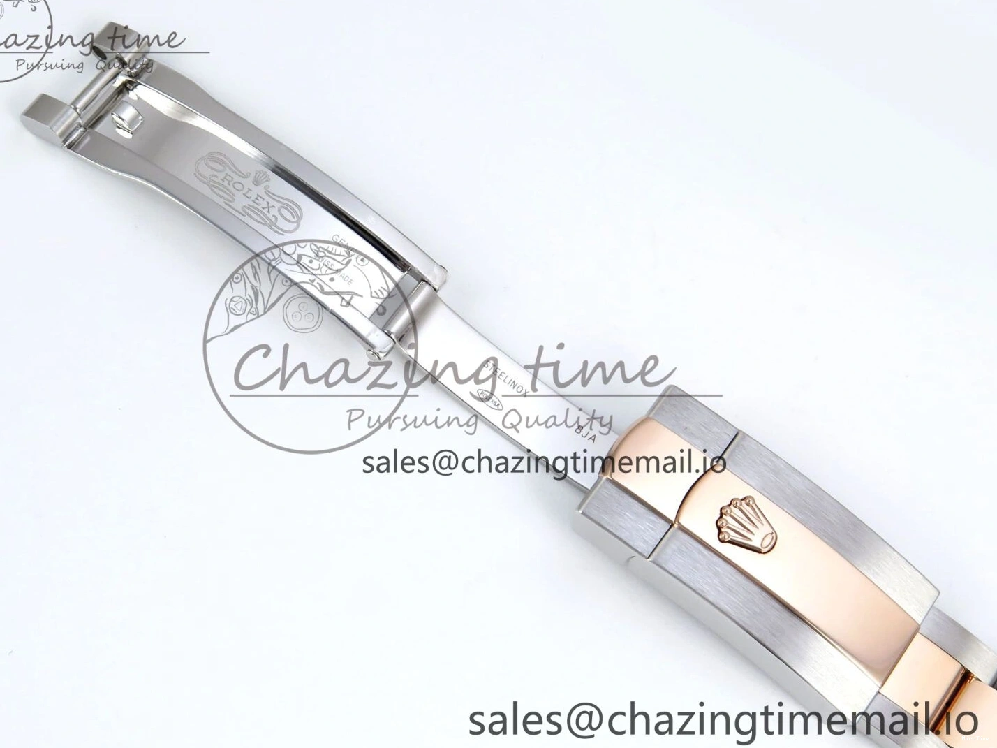 MiroTime 1230 Casual DateJust 31 278271 ARF 1:1 Best Edition 904L Steel White Roman Dial on SS RG Oyster Bracelet ETA 521